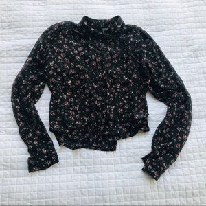🔥 3 for $25 🔥 Button-down Floral top, size S